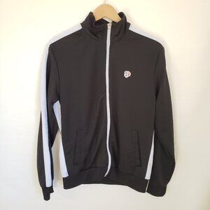 Southpole Sporty Track Jacket Zip Up Black/ White Men's Small